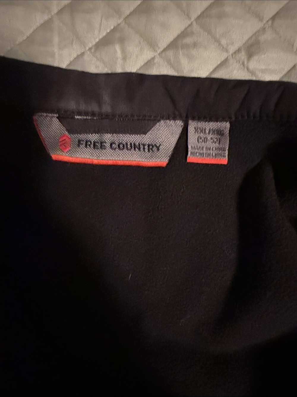 Free Country Black Softshell Performance Jacket - Picture 2 of 3